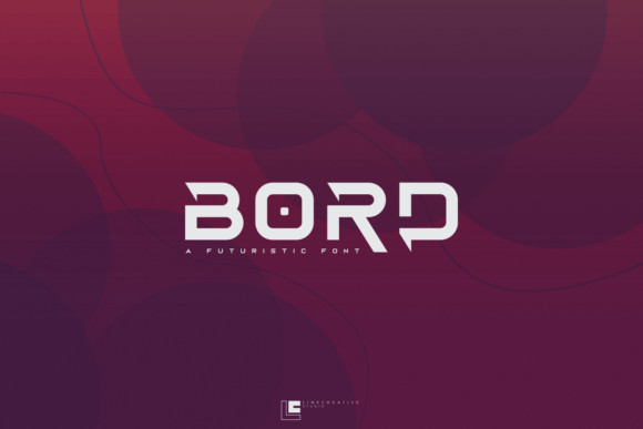Bord and Bord: A Futuristic Display Font for Modern Design