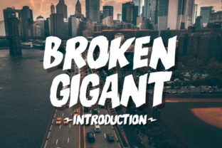 Broken Gigant for Bold Visuals