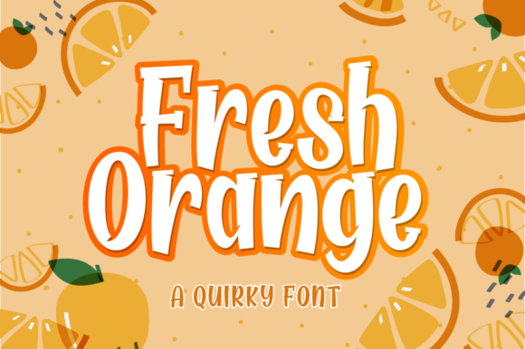 Fresh Orange Font: A Versatile Creative Tool