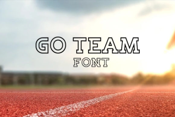 Go Team: A Versatile Display Font for Sports and Beyond