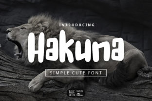 Hakuna: A Bold Display Font with Timeless Charm and Practical Versatility