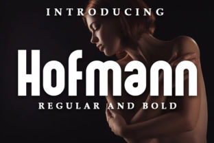 Hofmann Font: A Stylish Choice for Creative Projects
