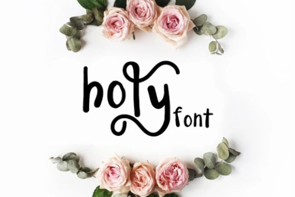Holy: A Playful Font That Elevates Creativity Across Industries