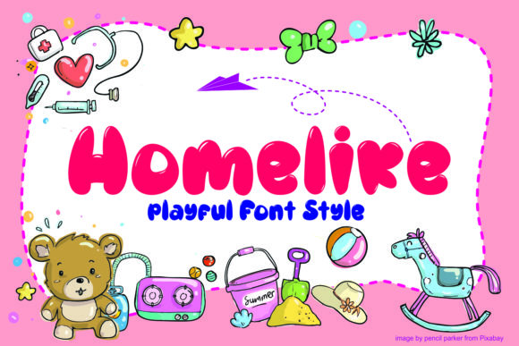 Homelike: A Bold Display Font with a Casual Charm