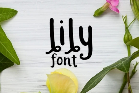 Lily and Lily: A Cute and Casual Display Font for Modern Design