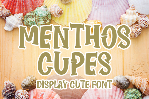 Menthos Cupes: A Font That Brings Creativity to Life