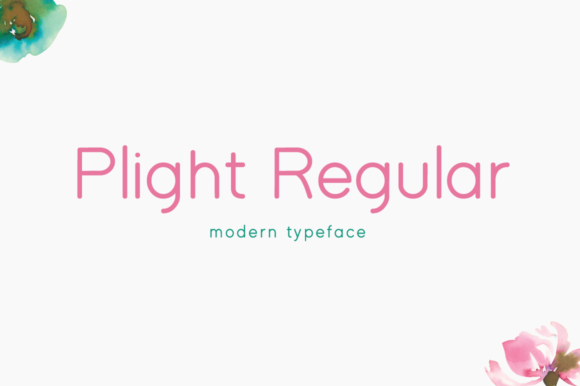 Plight Regular: A Magical Display Font That Elevates Your Creative Projects