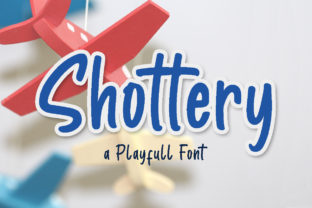 Shottery Font Celebrates Abstract Shapes