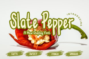 Slate Pepper Font: A Friendly Handwritten Style