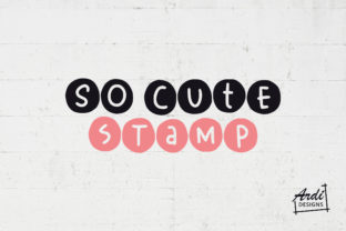 So Cute Font for Creative Projects