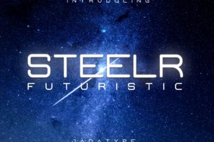 Steelr: A Modern Display Font for Strategic Design and Future-Ready Communication